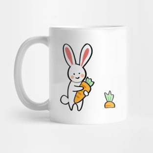 Cute rabbit cartoon Mug